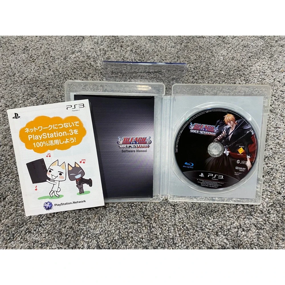Video Game Bleach Soul Ignition PS3 Sony Japanese Import NTSC-J Excellent